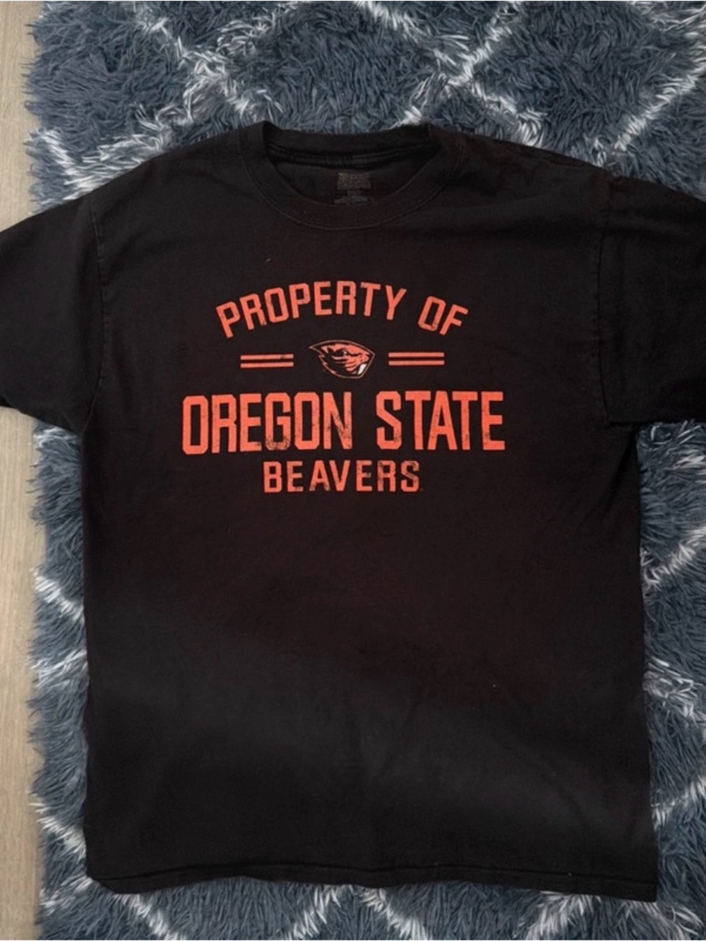 Oregon State Beavers Black Graphic Tee